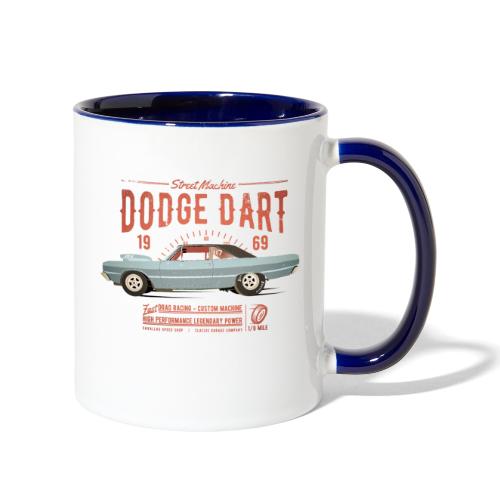 Dodge Dart Dragster Street Machine 1969 - Contrast Coffee Mug