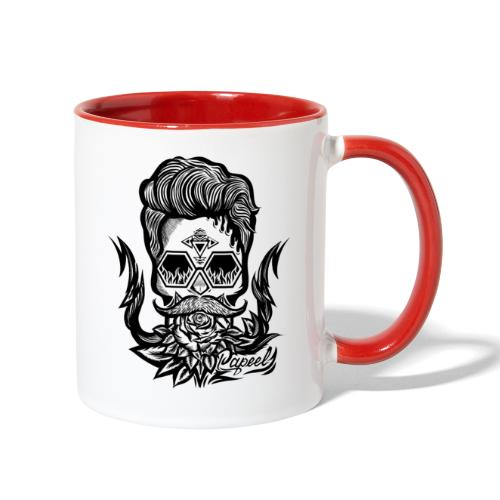 Papeel Skull Rofire - Black - Contrast Coffee Mug