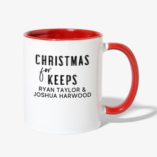 Christmas for Keeps Title Block - Black Font - Contrast Coffee Mug