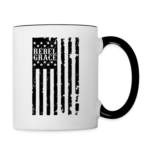 2021 Flag Black - Contrast Coffee Mug