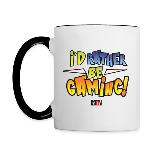 I'd Rather Be Gaming - Contrast Coffee Mug