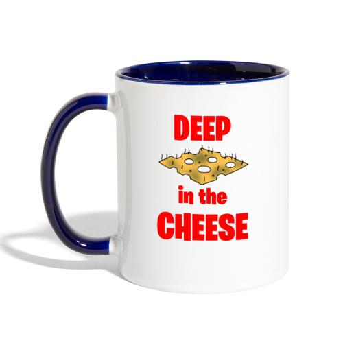 DEEP in the CHEESE - Contrast Coffee Mug