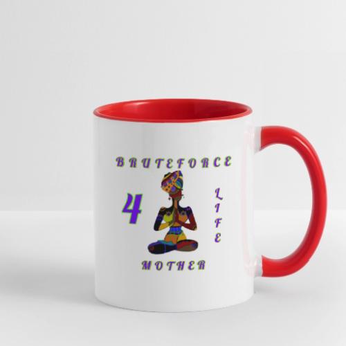 BRUTEFORCE MOTHER - Contrast Coffee Mug