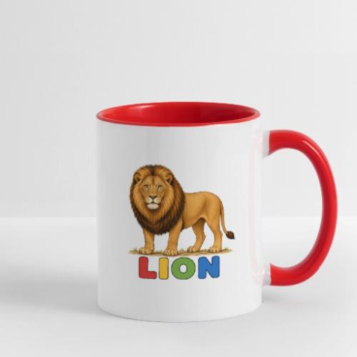 Lion - Contrast Coffee Mug
