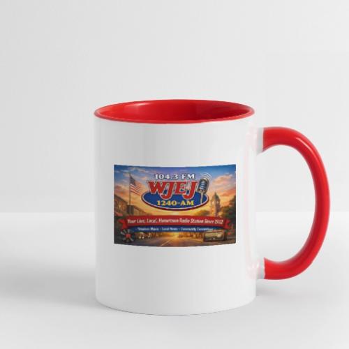 WJEJ - Live, Local Radio Since 1932 - Contrast Coffee Mug