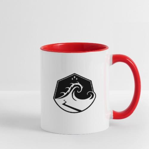 The Fault Lines Black Over White Dinkus - Contrast Coffee Mug