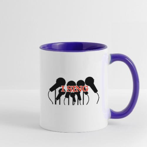 I SING - Contrast Coffee Mug
