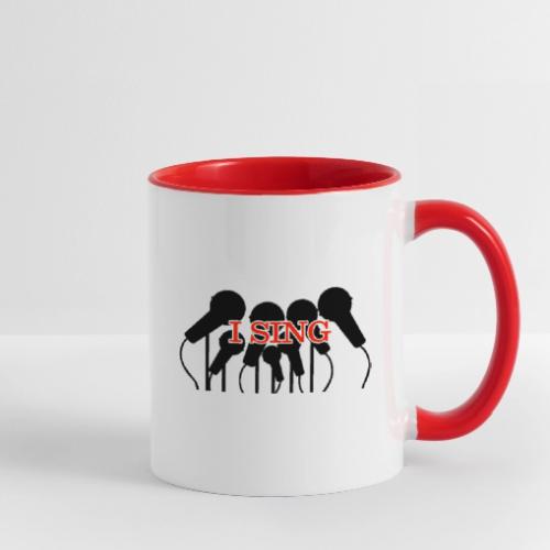I SING - Contrast Coffee Mug