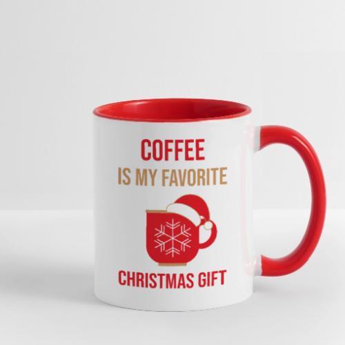 Holiday Coffee Mug Gift - Contrast Coffee Mug