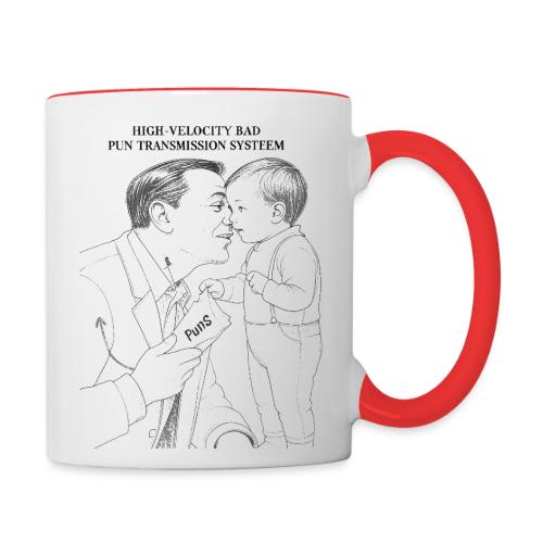 Dad Joke Blueprint T-Shirt - Contrast Coffee Mug