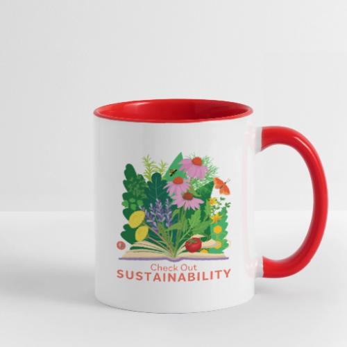 Check Out Sustainability - Contrast Coffee Mug