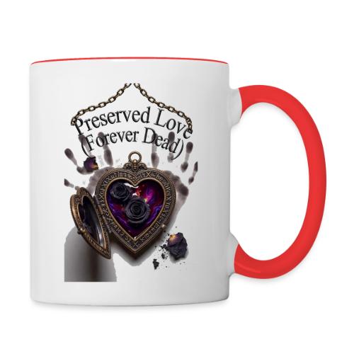 Preserved Love (Forever Dead) T-Shirt - Contrast Coffee Mug