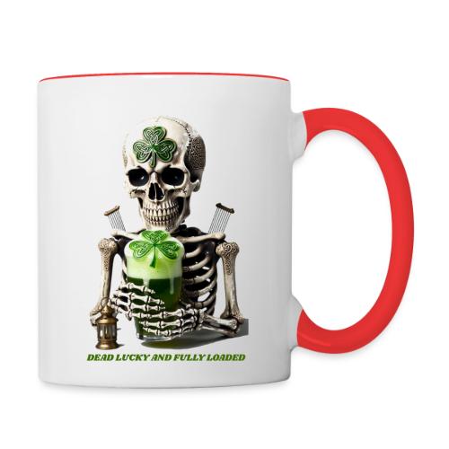 Eternal Stout Skeleton Graphic Tee - Contrast Coffee Mug
