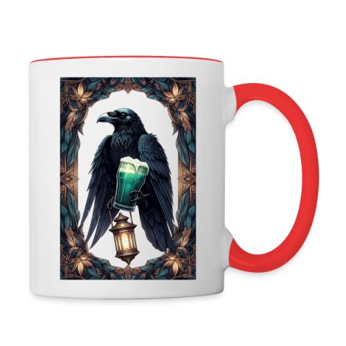 Pint of No Regrets Just Shenanigans Raven T-Shirt - Contrast Coffee Mug