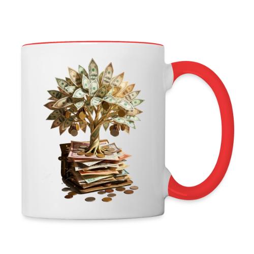 Dad Tax Collector T Shirt - Contrast Coffee Mug