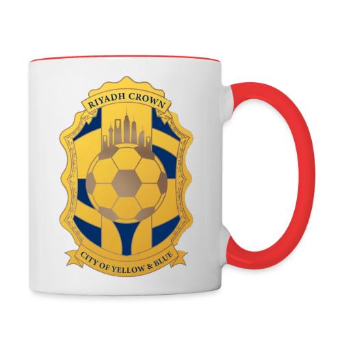 Riyadh Crown T Shirt, Modern Desert Pride Gift - Contrast Coffee Mug