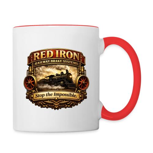 Red Iron Brakes - Contrast Coffee Mug