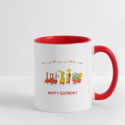 Happy birthday - Contrast Coffee Mug