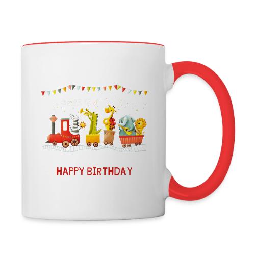 Happy birthday - Contrast Coffee Mug