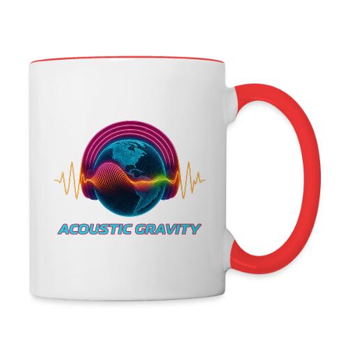 Earth's Headphones - Contrast Coffee Mug