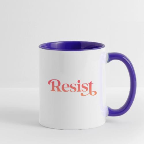 Resist - Contrast Coffee Mug