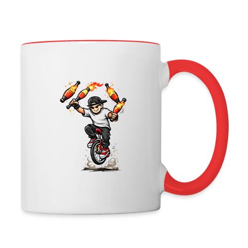 Cool Juggler - Contrast Coffee Mug