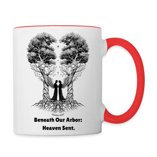 Angelic Guardian T-Shirt, Mug - Contrast Coffee Mug