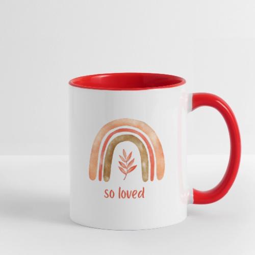 So loved - Contrast Coffee Mug