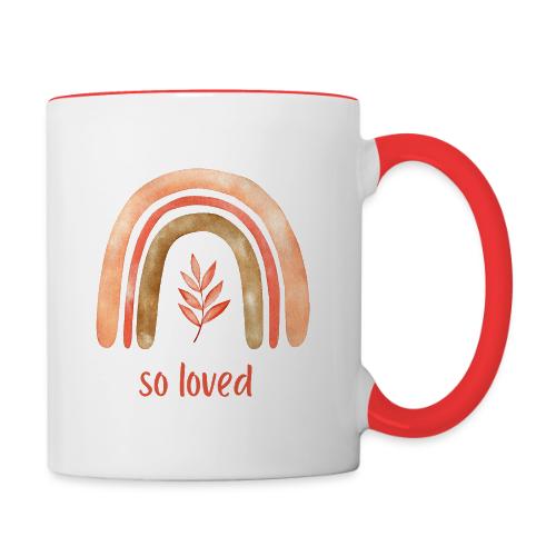 So loved - Contrast Coffee Mug