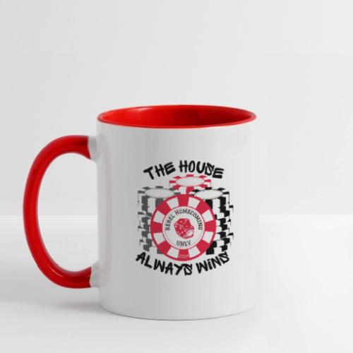 The House Always Wins Homecoming - Contrast Coffee Mug
