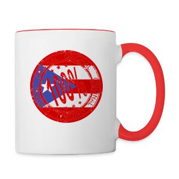 100 ORIGINAL - Contrast Coffee Mug - white/red - Right