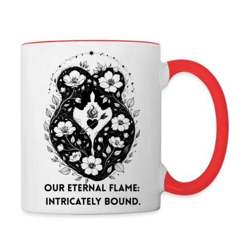 Eternal Flame of Embrace T-Shirt - Contrast Coffee Mug