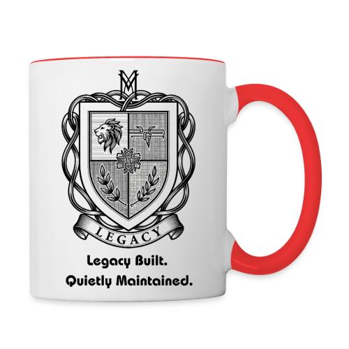 Quiet Luxury T-Shirt, Sweatshirt, & Poster - Contrast Coffee Mug