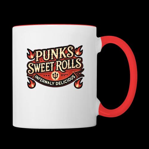 Infernal Punks Sweet Rolls - Contrast Coffee Mug