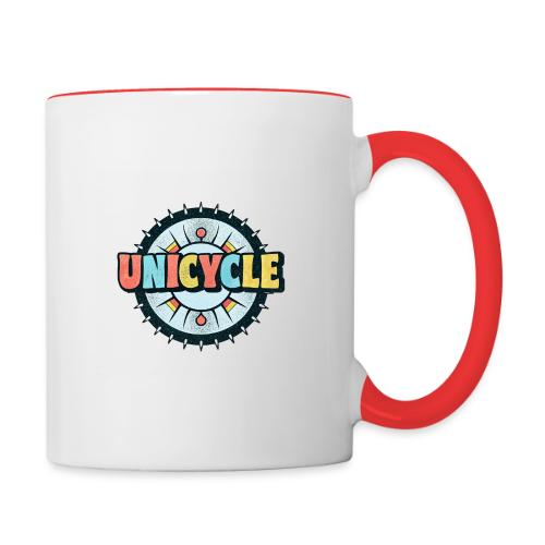 Unicycle Spike - Contrast Coffee Mug