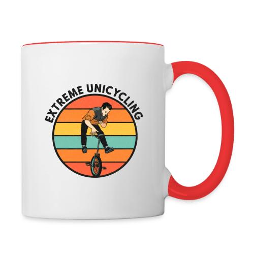 Extreme Unicycles - Contrast Coffee Mug