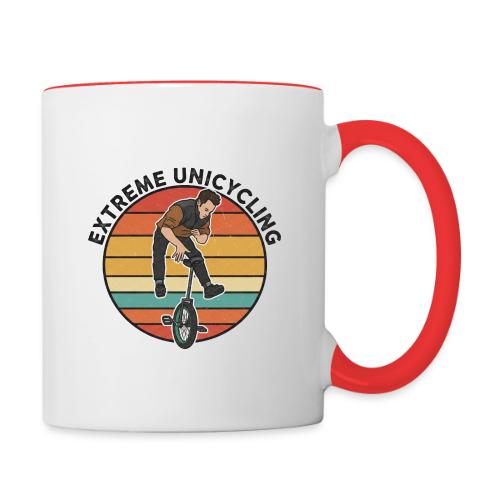 Extreme Unicycles Lets Ride - Contrast Coffee Mug