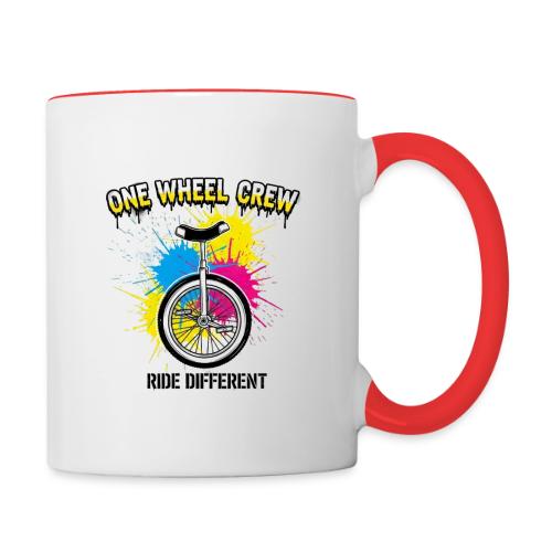 One Wheel Crew - Contrast Coffee Mug