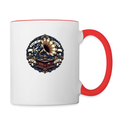 Ornate Phonograph T-Shirt - Contrast Coffee Mug