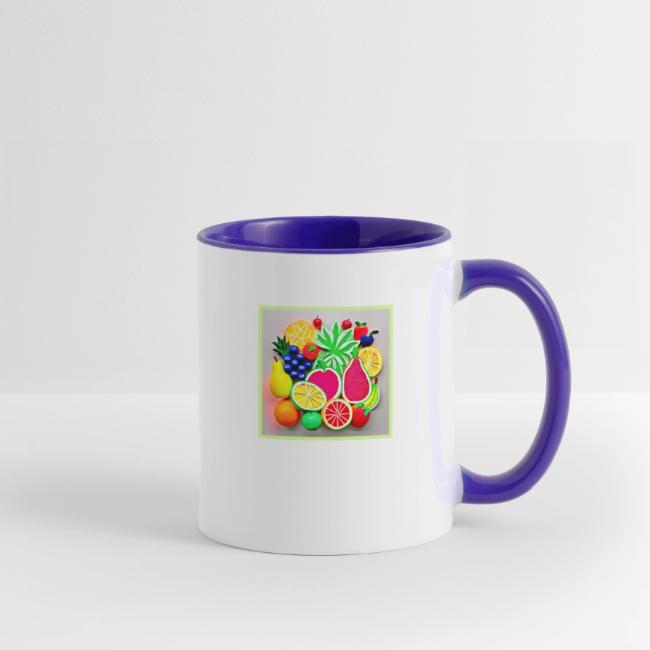Colorful Fruit Pop Art