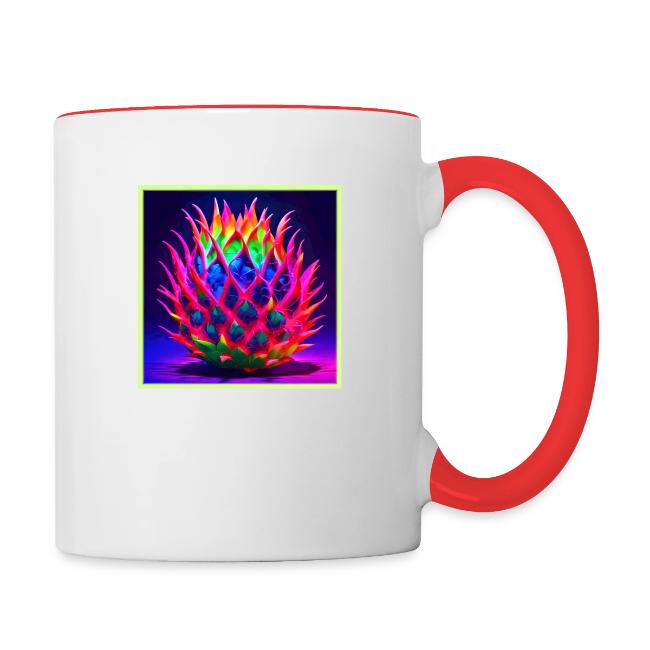 Electric Neon Dragon Fruit