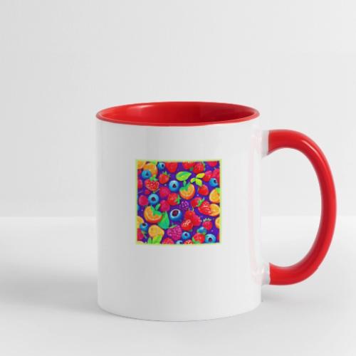 Citrus & Berries Burst - Contrast Coffee Mug