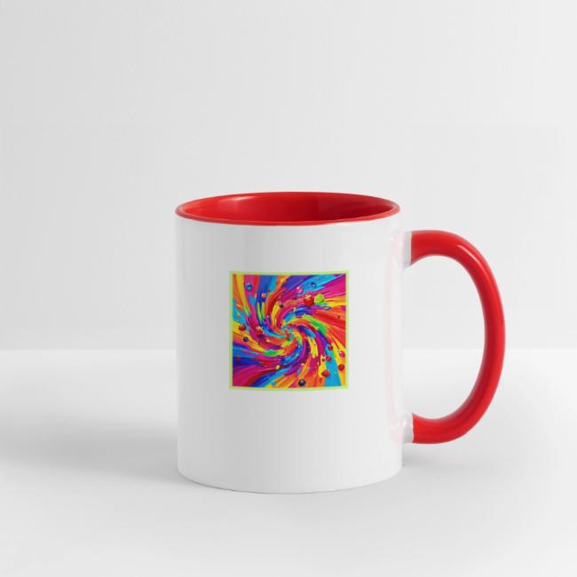 Colorful Fruit Vortex
