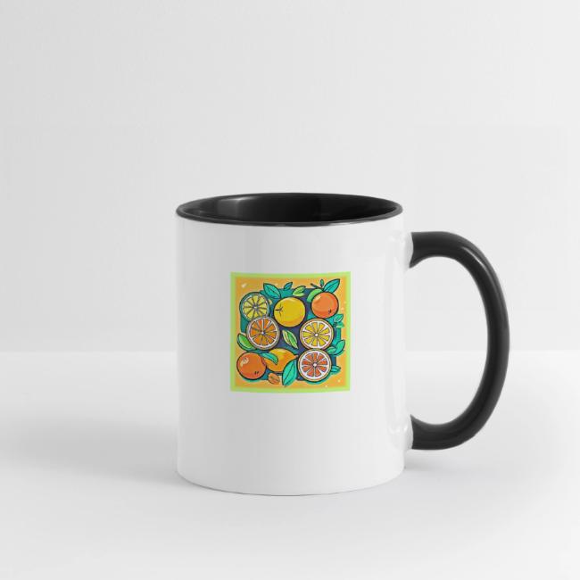 Citrus Fruit Art Design