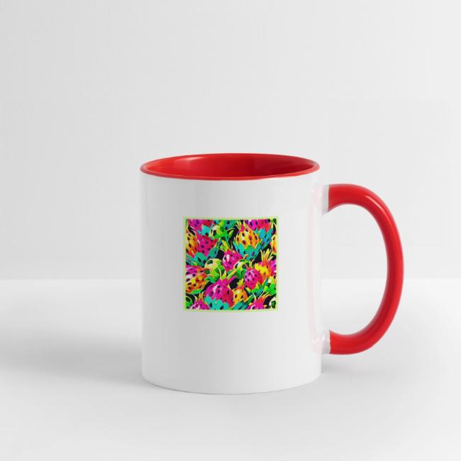 Dragon Fruit Vivid Pattern