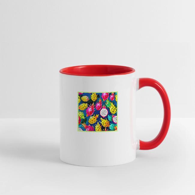 Dragon Fruit Pattern Art