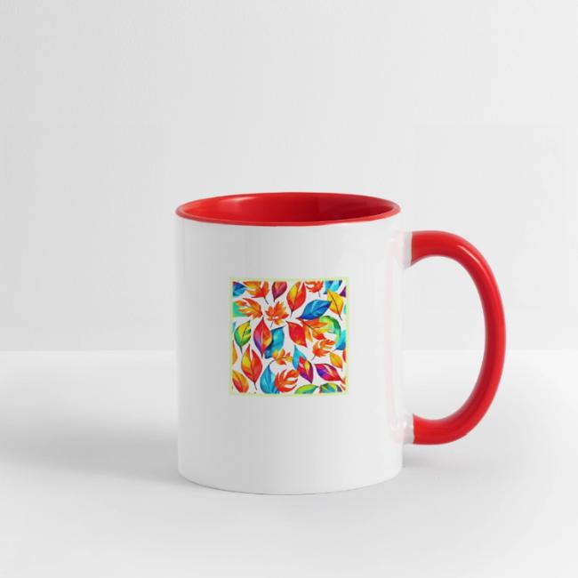 Autumn Leaves Abstract Pattern
