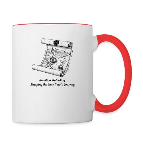 Unfolding Map of Ambition T-Shirt - Contrast Coffee Mug