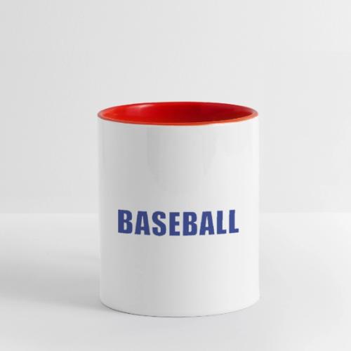 Classic Baseball Swing - Contrast Coffee Mug