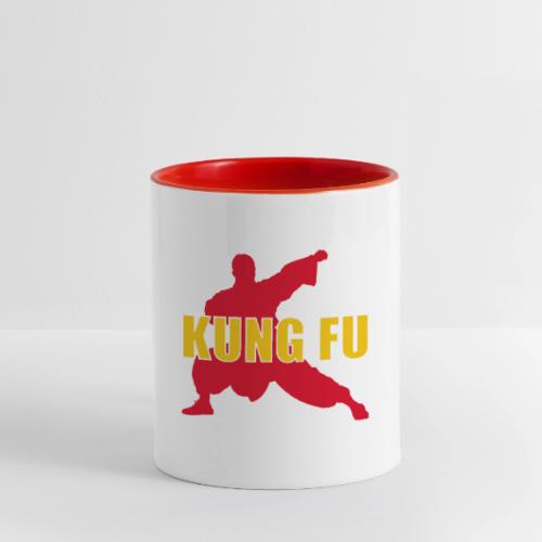 Kung Fu Energy - Contrast Coffee Mug